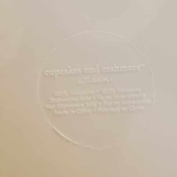 Cupcakes & Cashmere Set of 8 Melamine Halloween Plates Black 10.25 in New - Picture 13 of 15